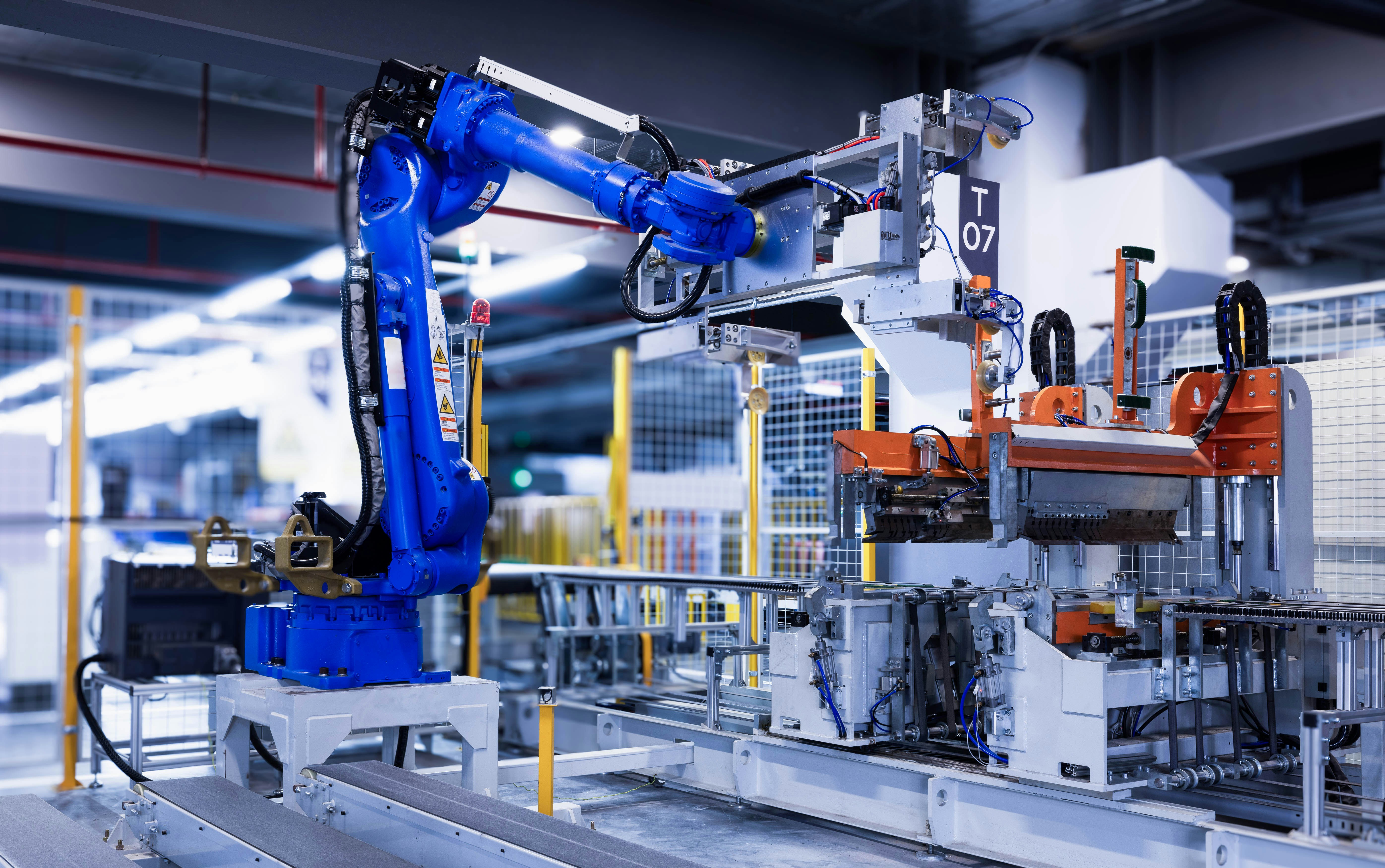 Industrial robotics automation